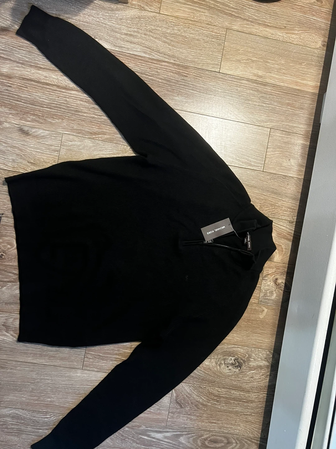 Michael Kors Quarter-Zip Sweater Black - photo 4