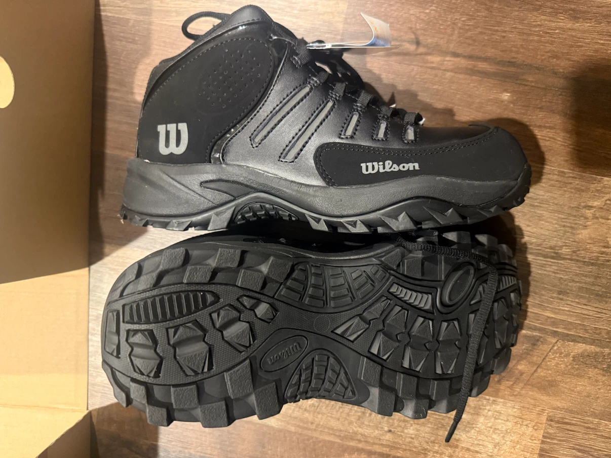 Wilson M Drive Metal Free Safety Boots Size 7EE