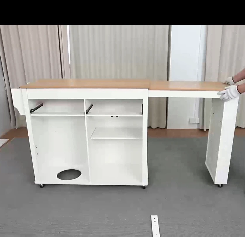 Kitchen Island with Drop Leaf BRAND NEW - photo 3