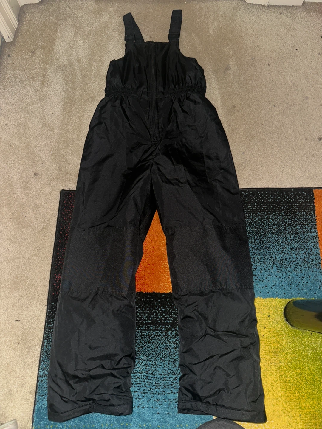Black Children's Snow Pants
