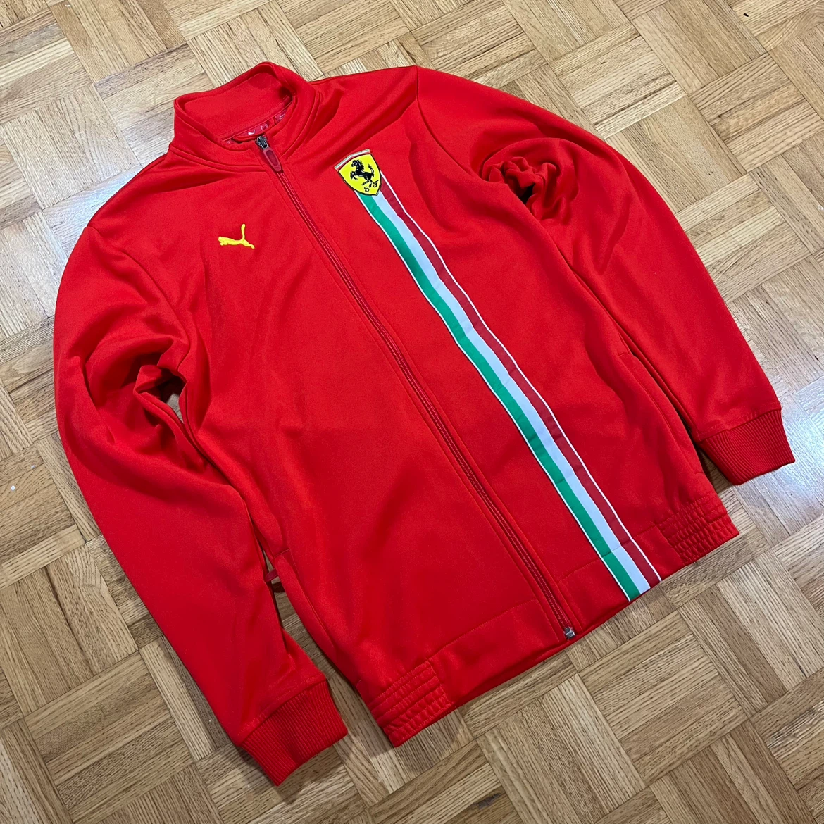Puma Scuderia Ferrari Red Track Jacket - photo 3