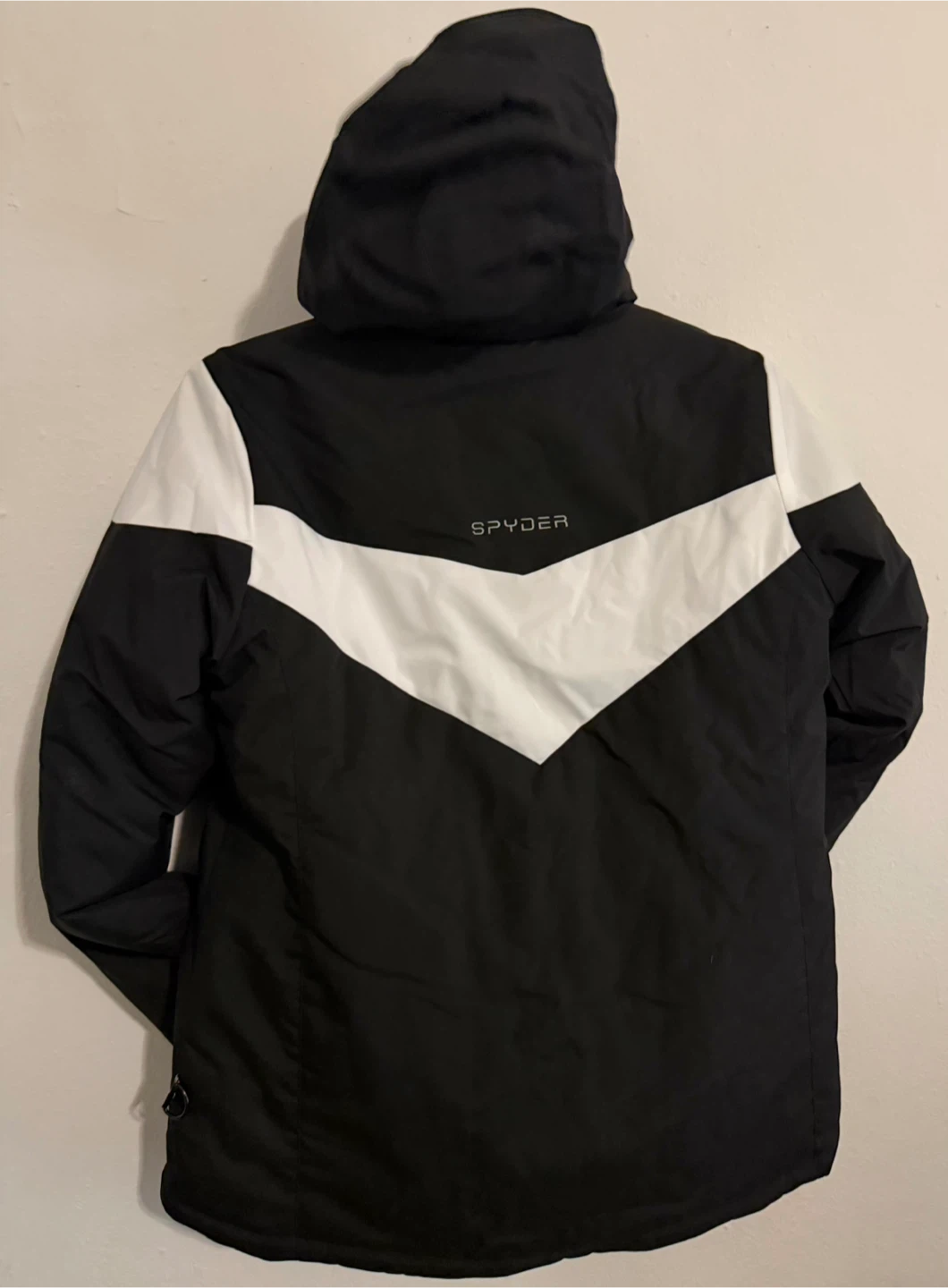 Spyder Black and White Ski Jacket