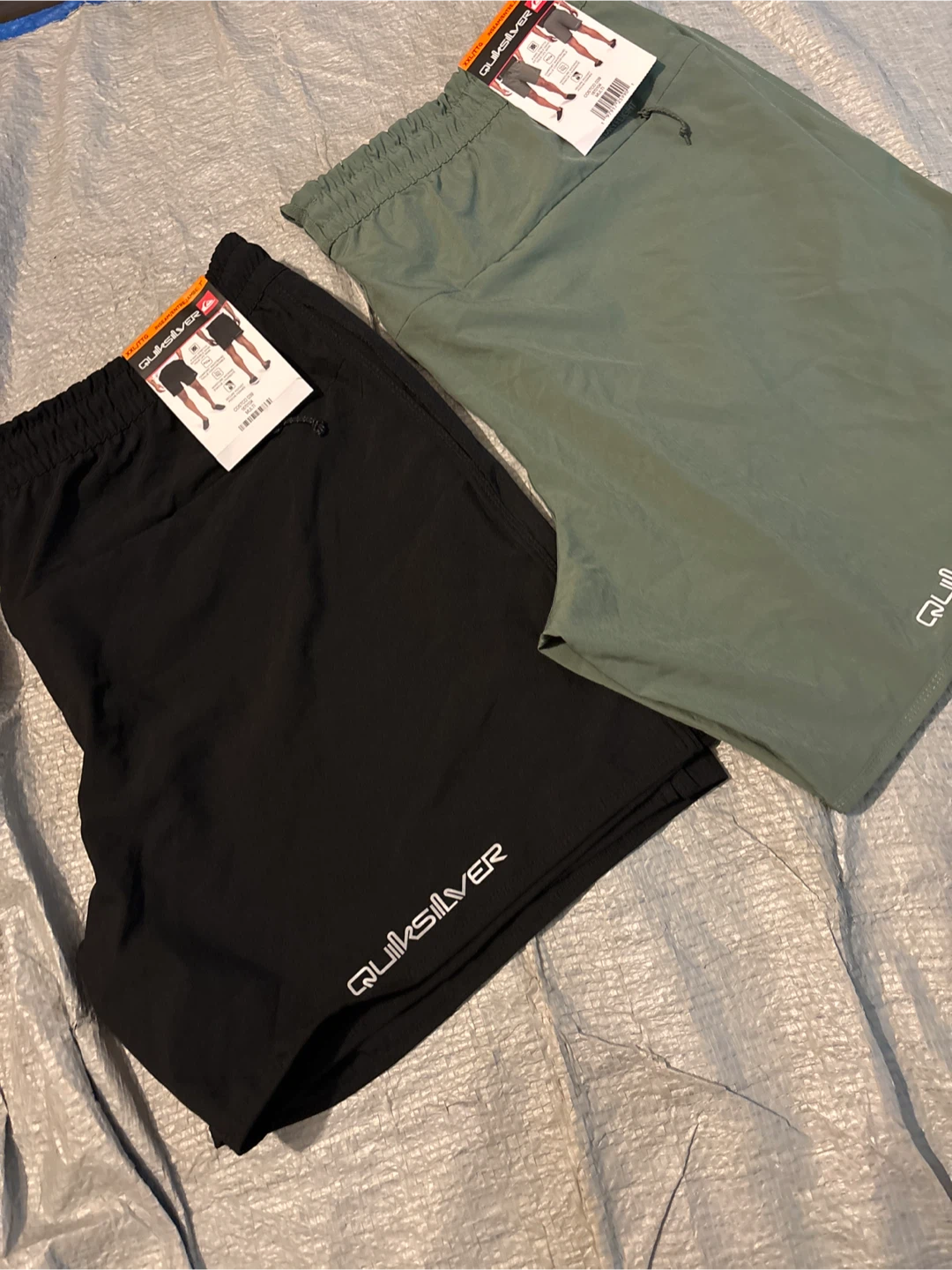 2 Pairs Quiksilver Shorts XXL
