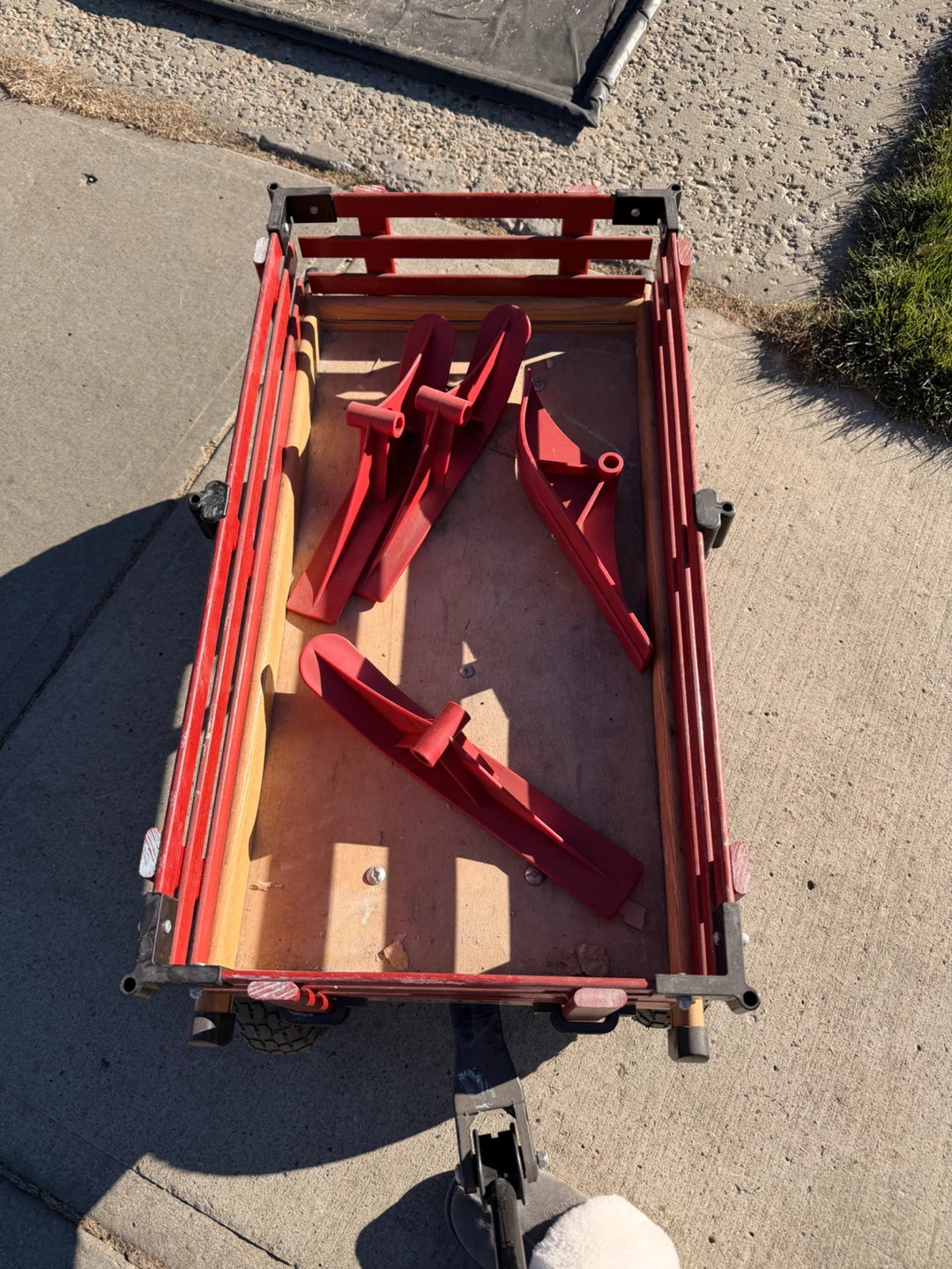 Express Wooden Wagon with Removable Sides - photo 2