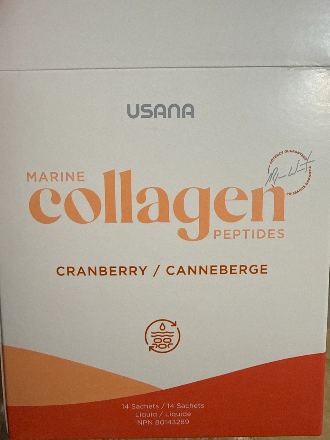 USANA Marine Collagen Peptides Cranberry