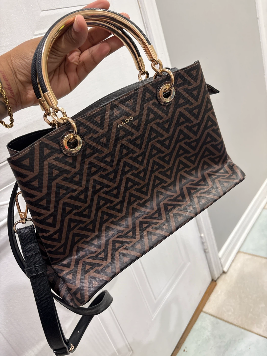 ALDO Geometric Pattern Handbag - photo 2