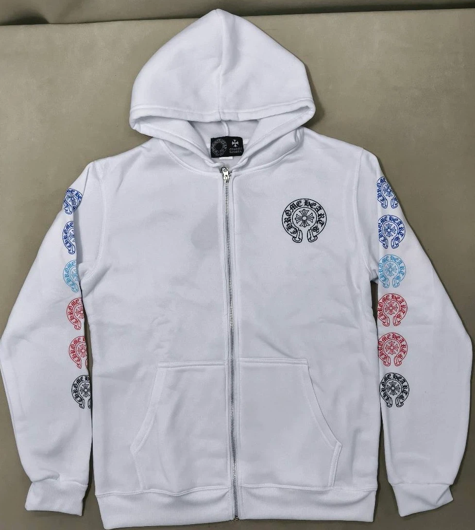 Chrome Hearts Multi-Colour Zip Hoodie