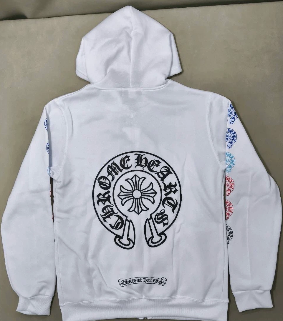 Chrome Hearts Multi-Colour Zip Hoodie - photo 2