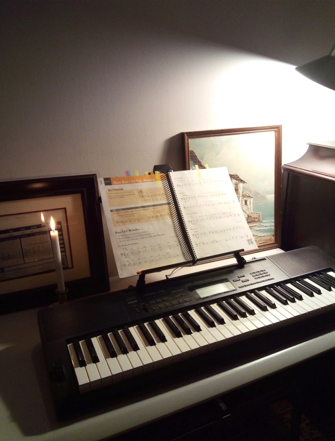 Casio CTK-3200 Keyboard with M-Gear Sustain Pedal