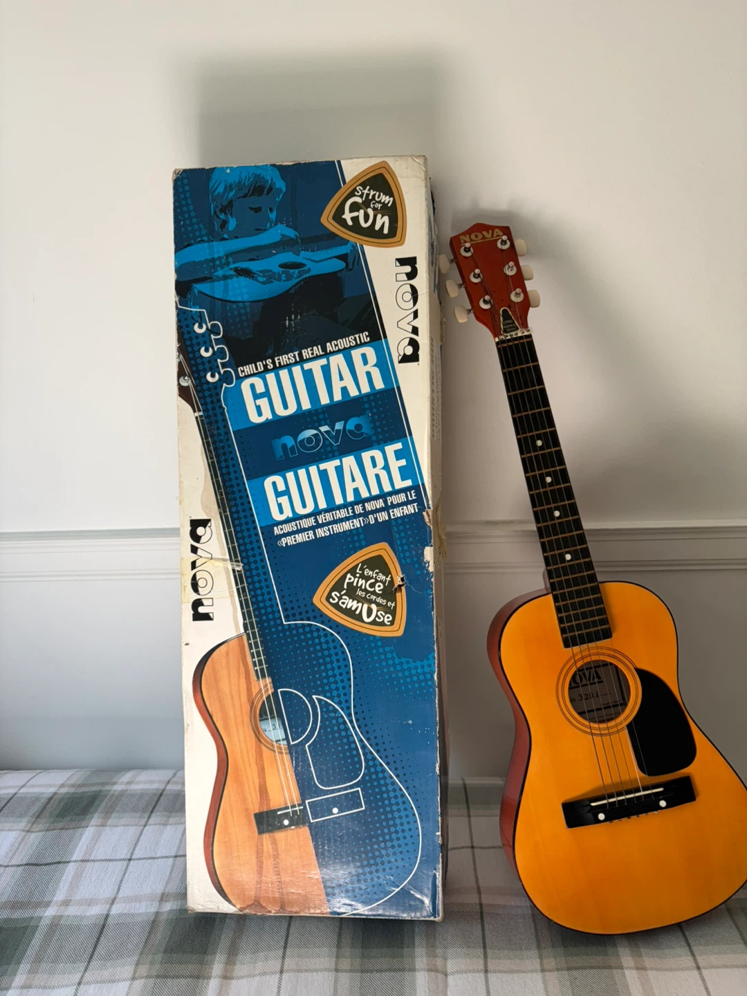 Nova Child's First Real Acoustic Guitar - photo 2
