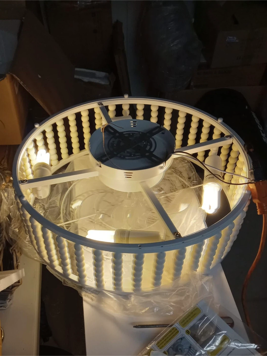 Capslpad 19'' Boho Caged Ceiling Fans - photo 5
