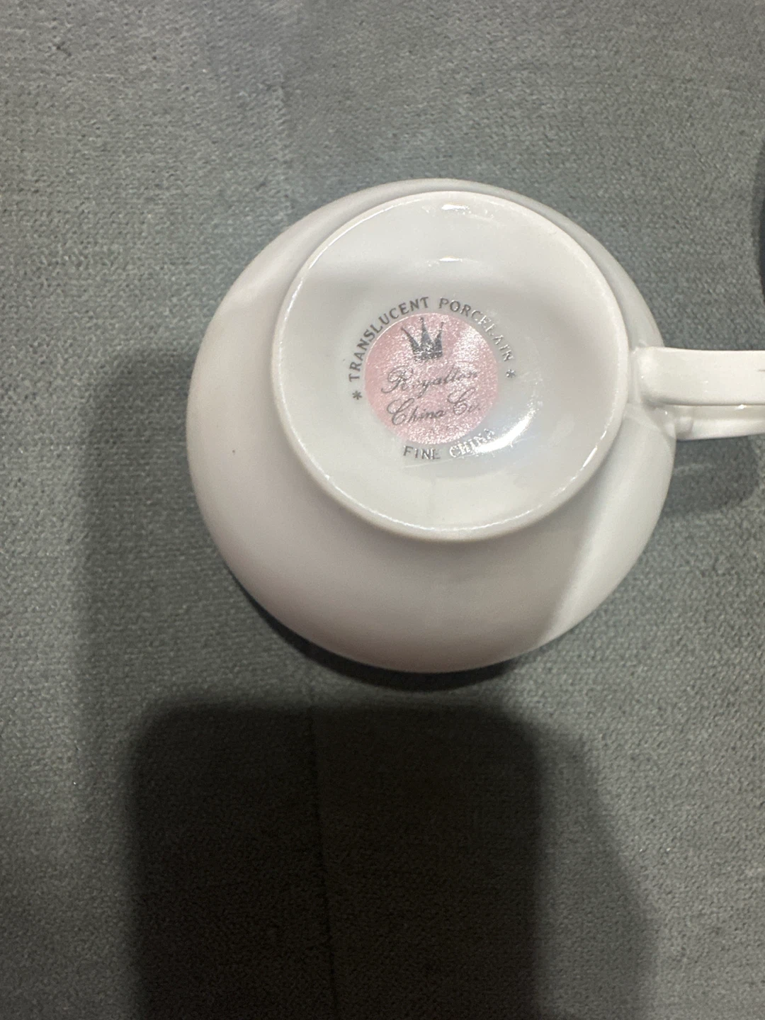 Royalton China Co. Fine China Teacup and Saucer - photo 2