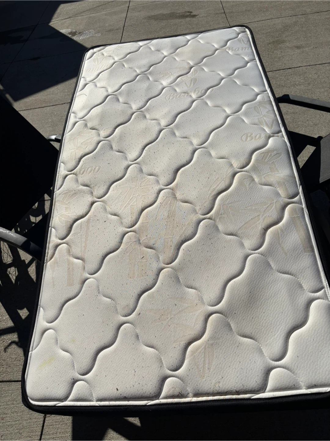 Bamboo style mattress