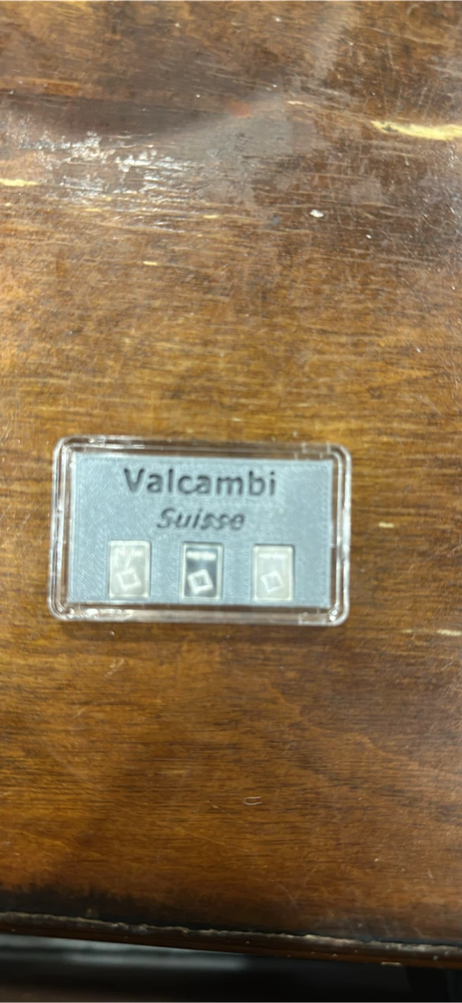 Valcambi Suisse 3 Gram Gold Bar