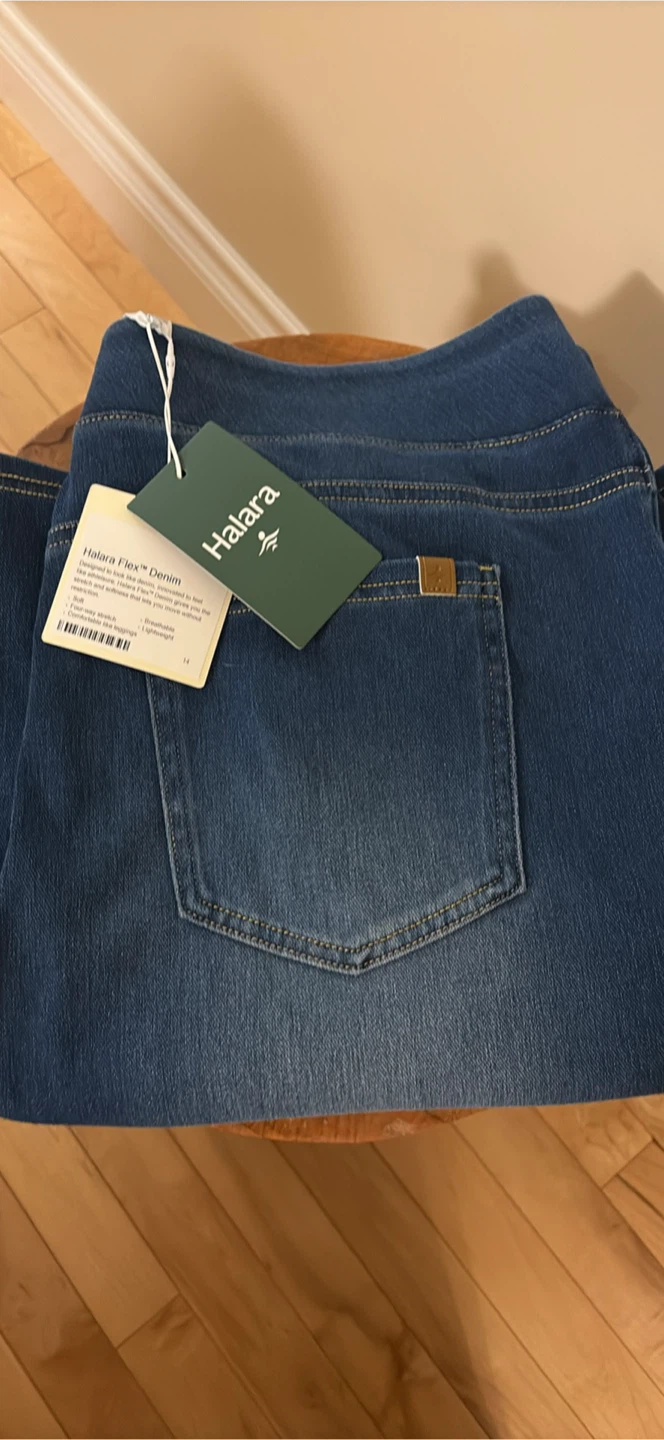 Halara Flex Denim Wide Leg Jeans - Size 14