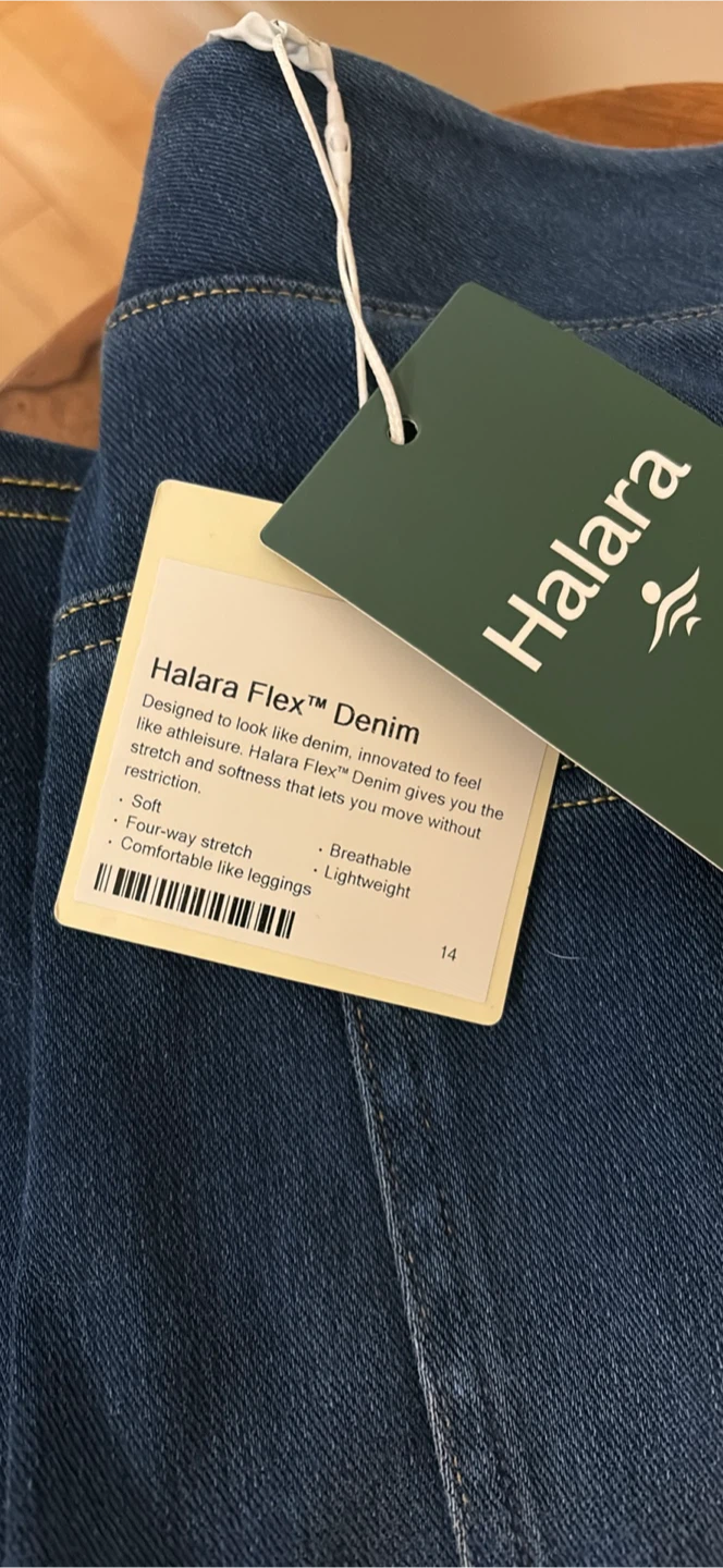 Halara Flex Denim Wide Leg Jeans - Size 14 - photo 2