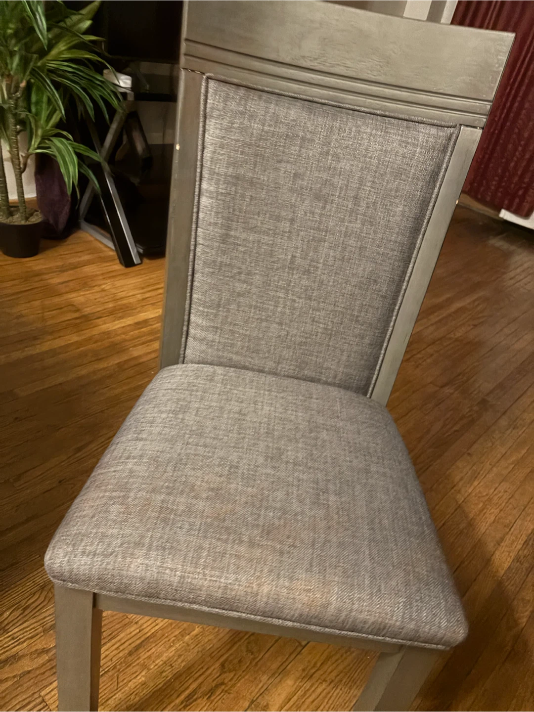 Grey Dining Set with 4 Chairs - photo 2