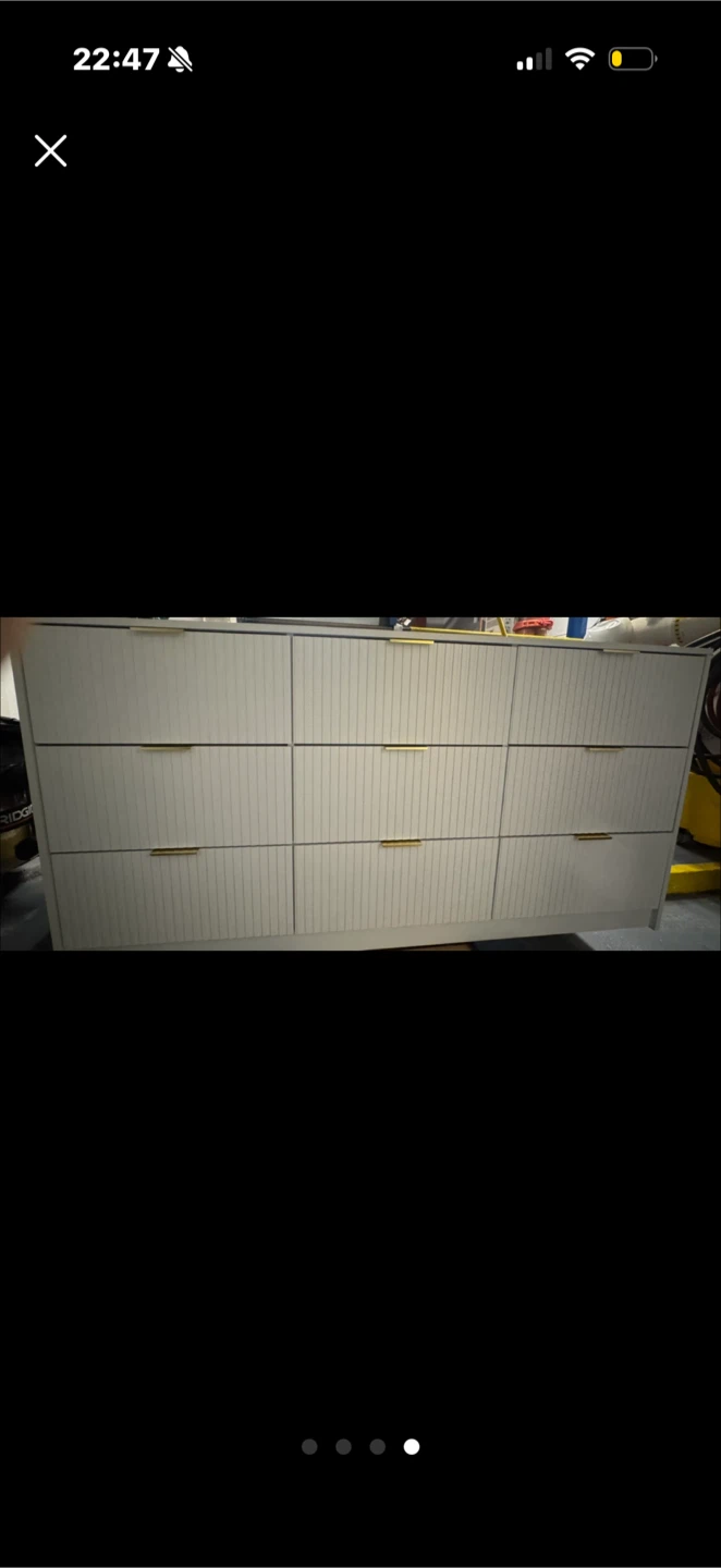 White 9-Drawer Dresser (63" x 31.5") - photo 3