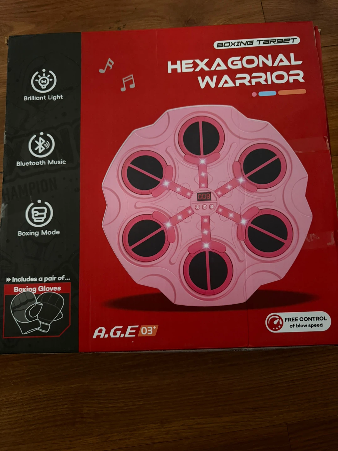 Hexagonal Warrior Electronic Boxing Target