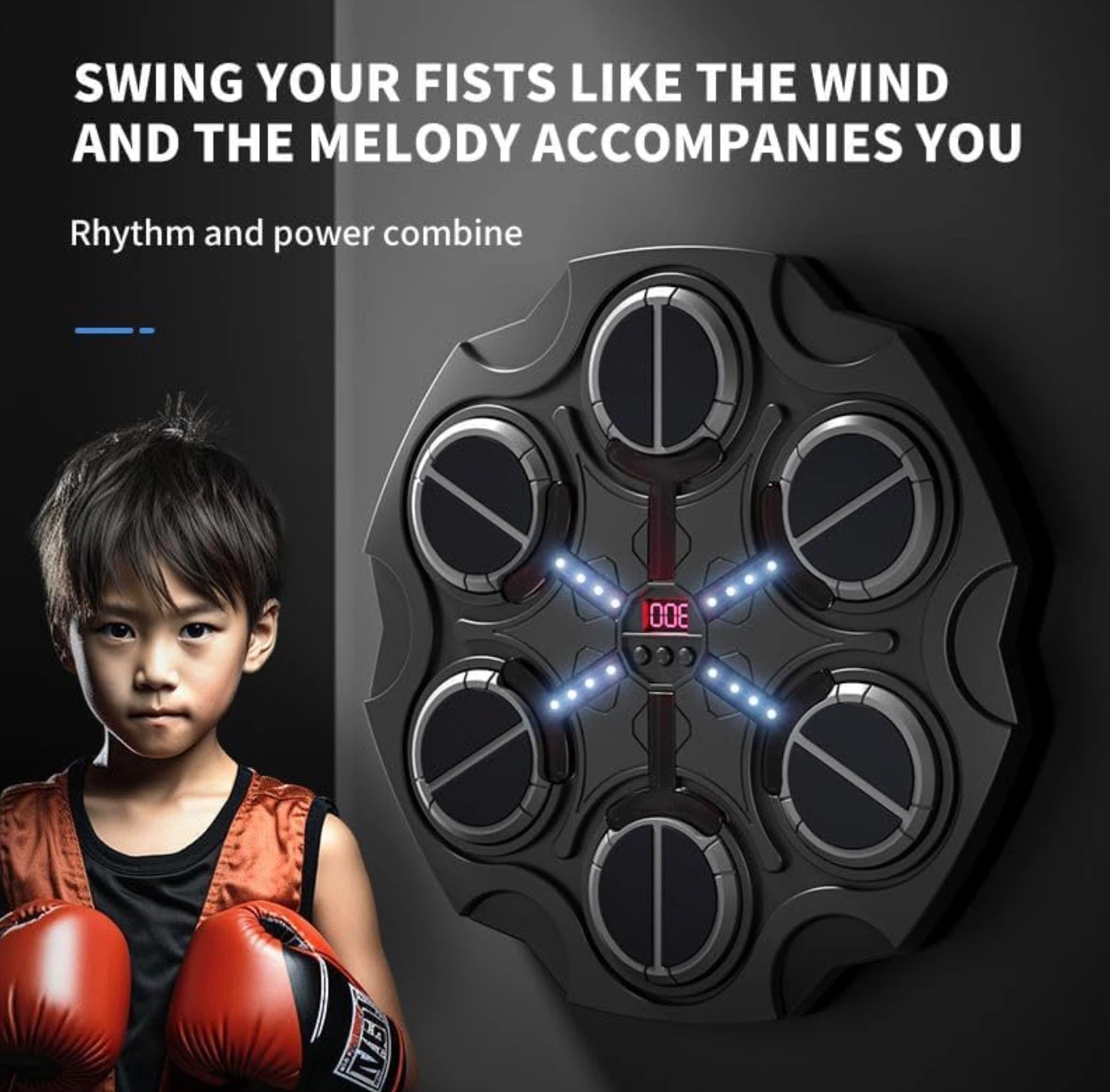 Hexagonal Warrior Electronic Boxing Target - photo 3