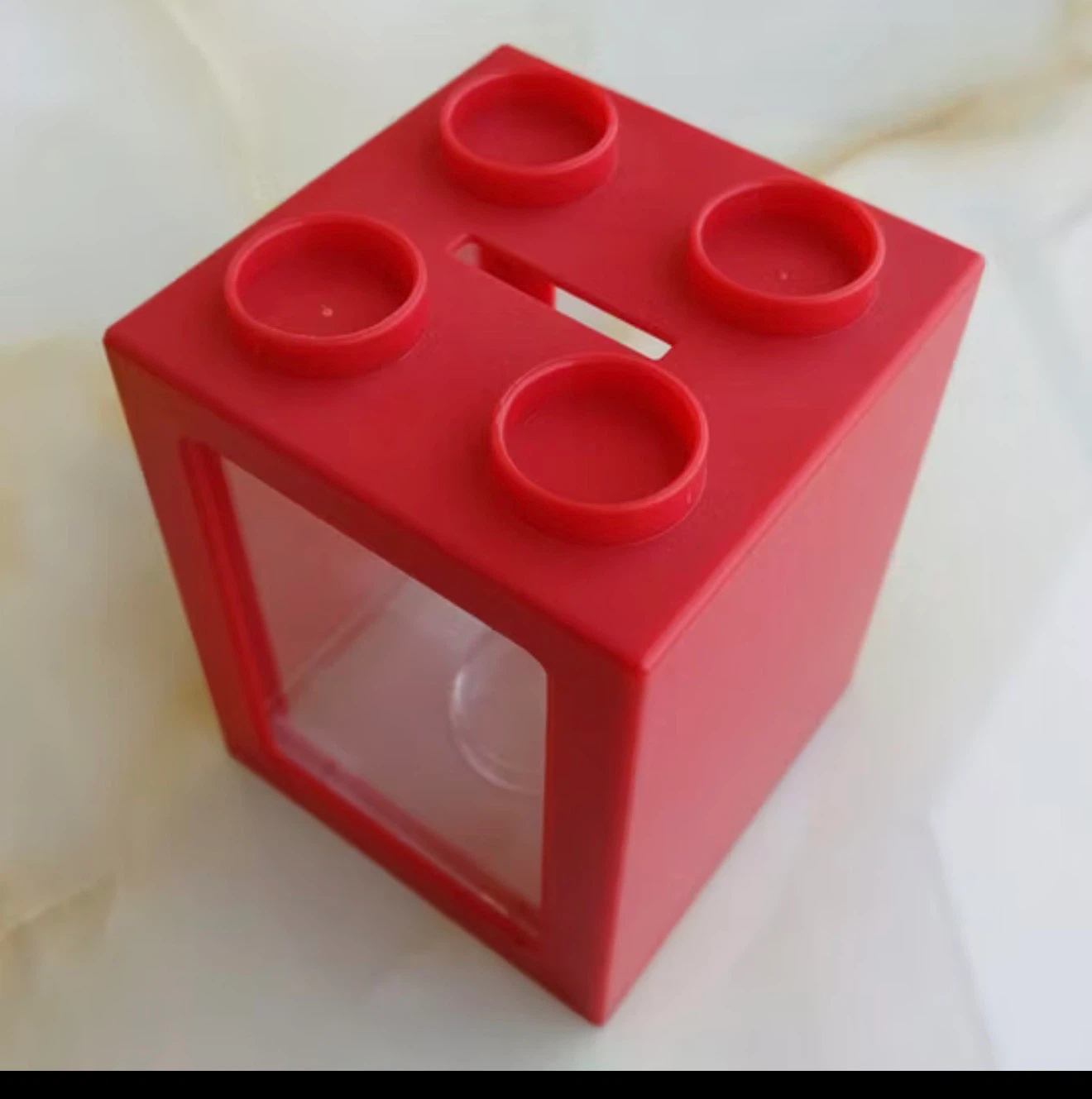 LEGO Red Brick Coin Bank