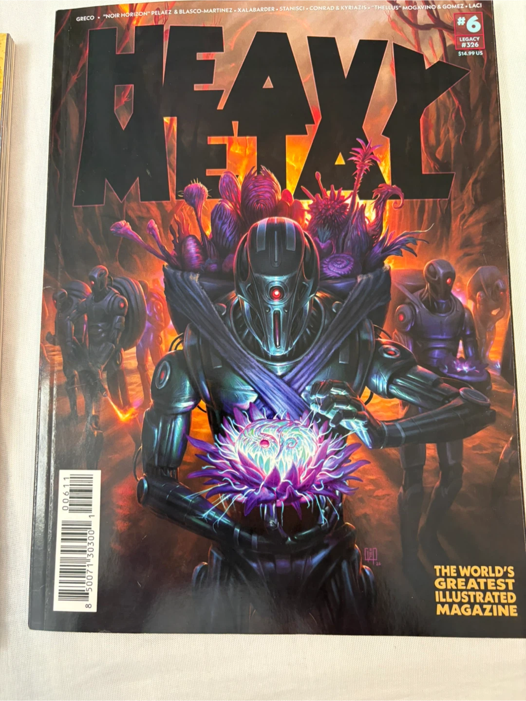 Heavy Metal Magazine Issues #325 and #326