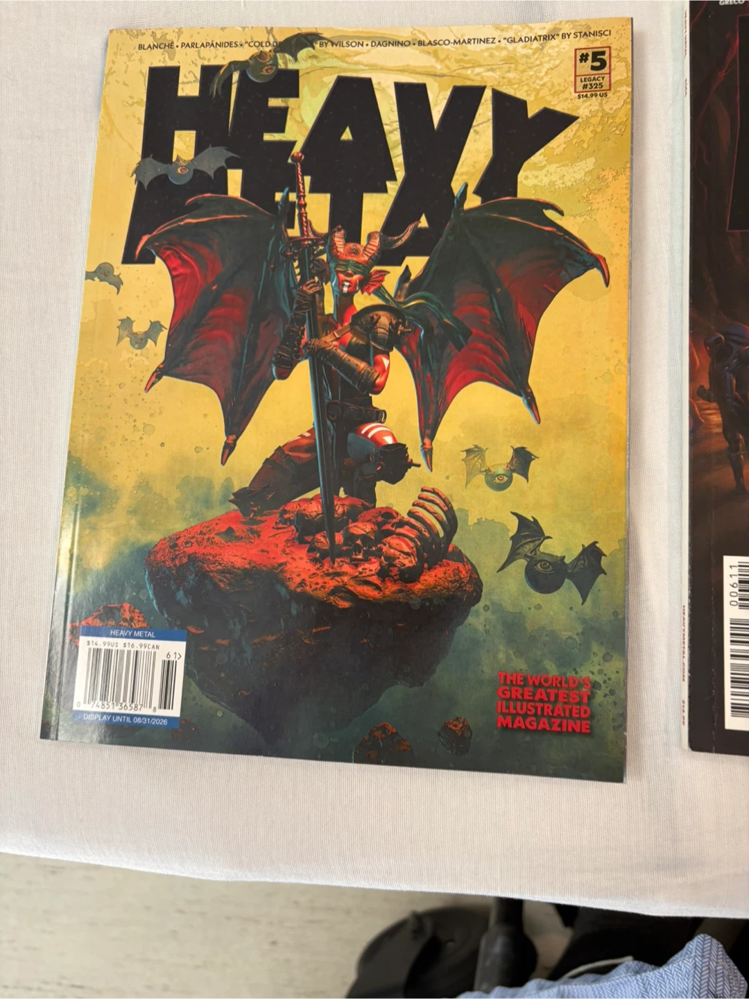 Heavy Metal Magazine Issues #325 and #326 - photo 2
