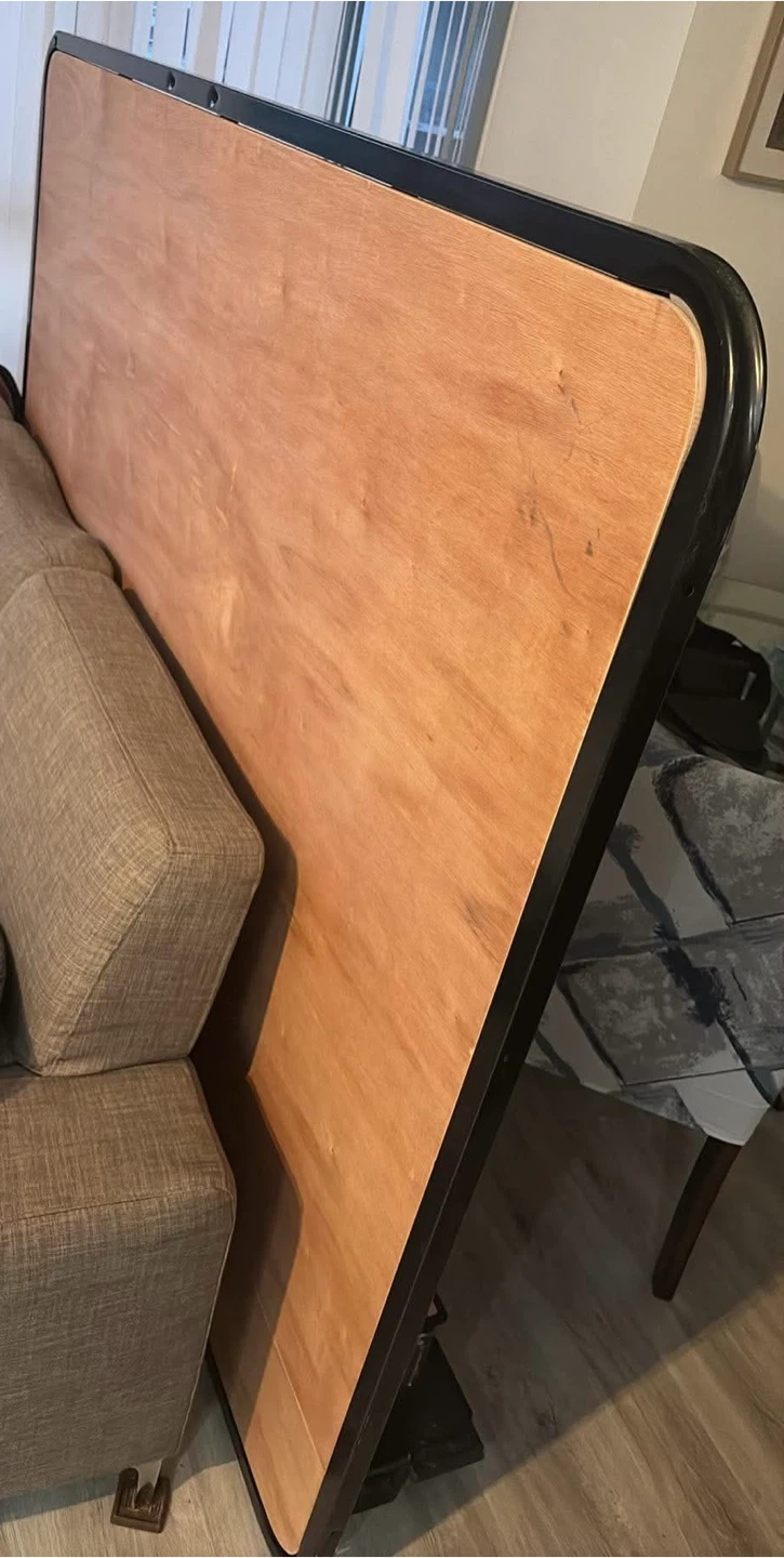Black Full Size Bed Frame - photo 5