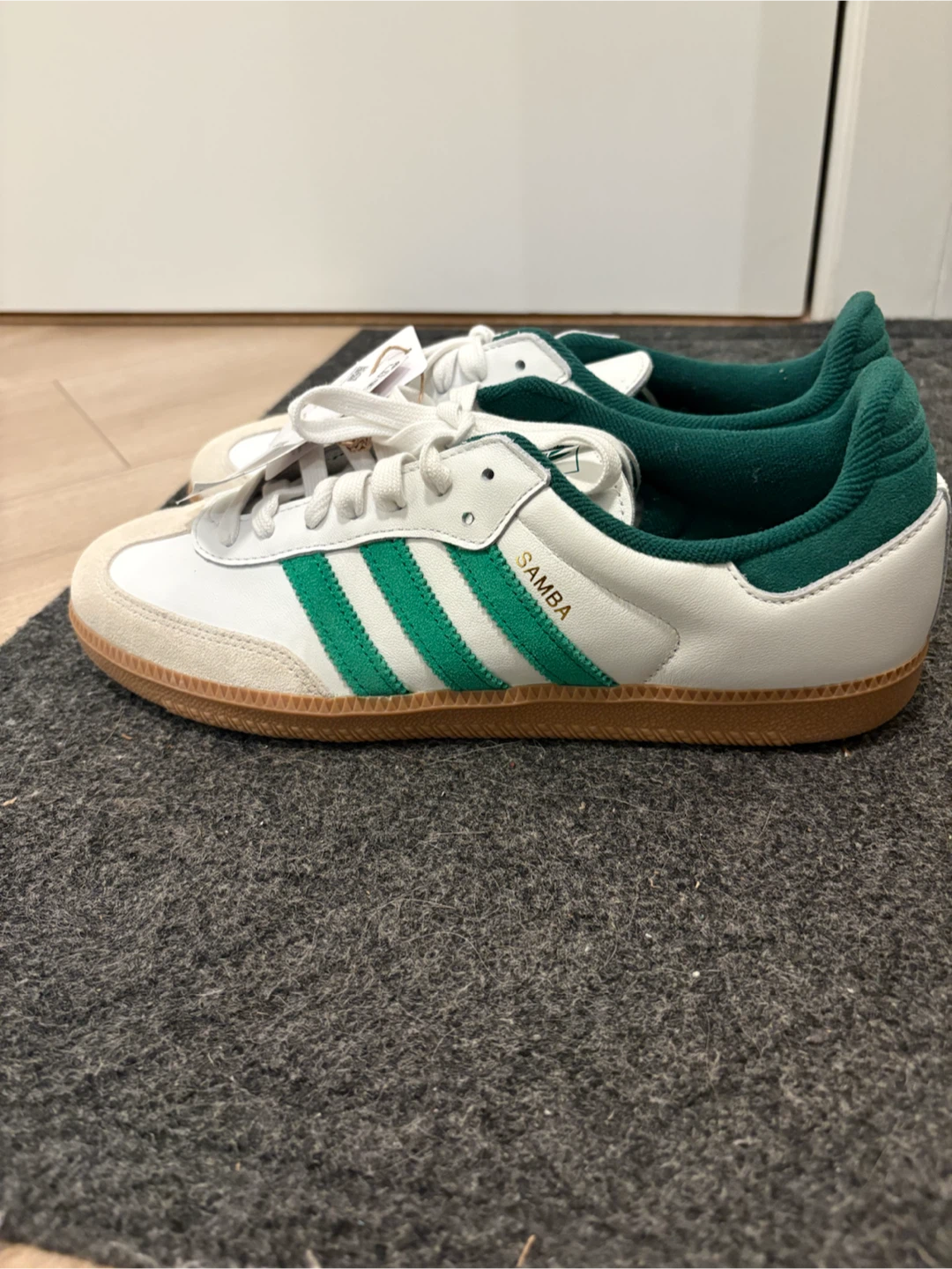 Adidas Samba OG White Green Size 9.5 US