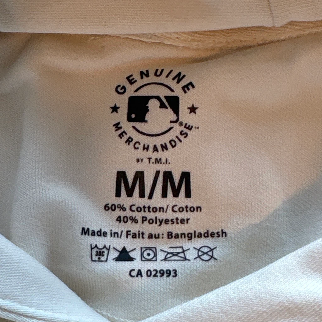New York Yankees Cream White Hoodie - photo 3