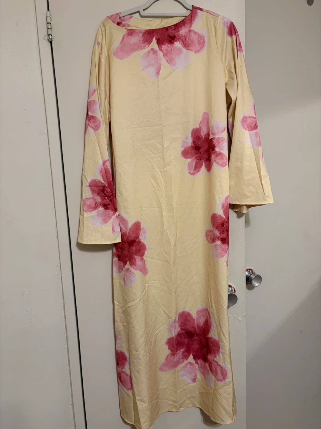 Green Polka Dot Long Sleeve Dress - photo 5