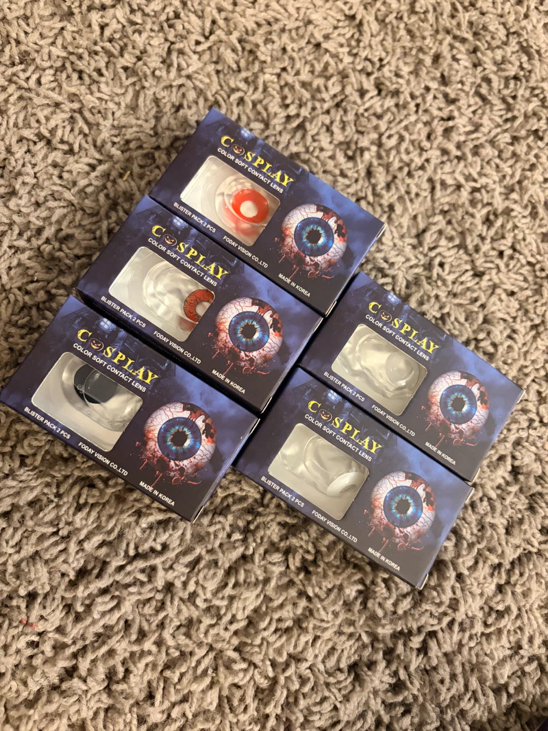 Cosplay Color Soft Contact Lenses
