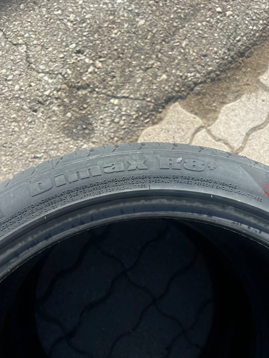 255/40R20 tires - photo 4