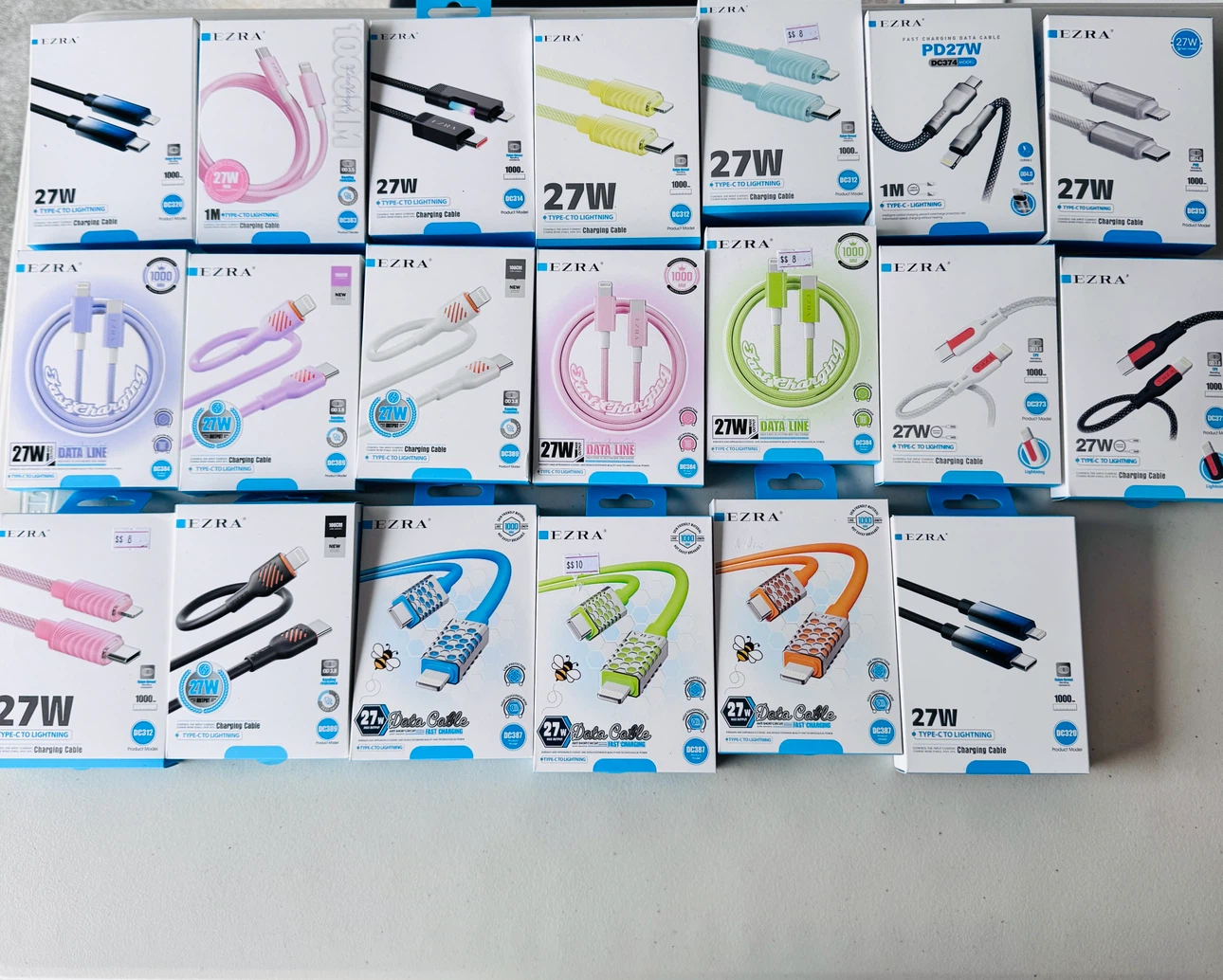 Ezra 27W Type-C to Lightning Fast Charging Cables