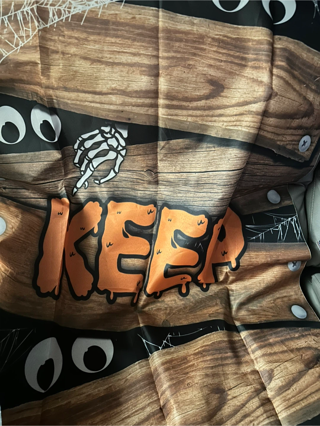 Halloween Keep Out Door Cover - photo 2