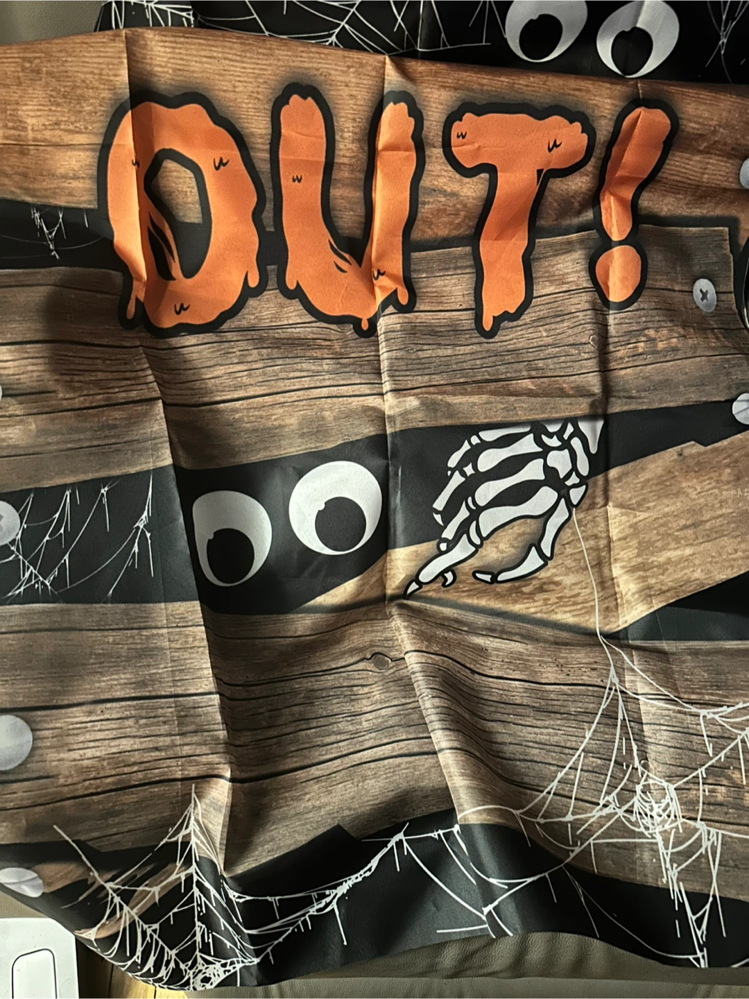 Halloween Keep Out Door Cover - photo 3