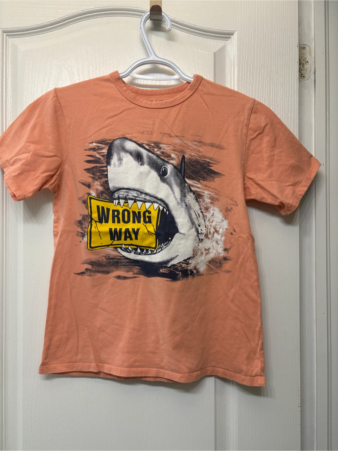 PLACE Shark Wrong Way T-Shirt kids L (10-12)