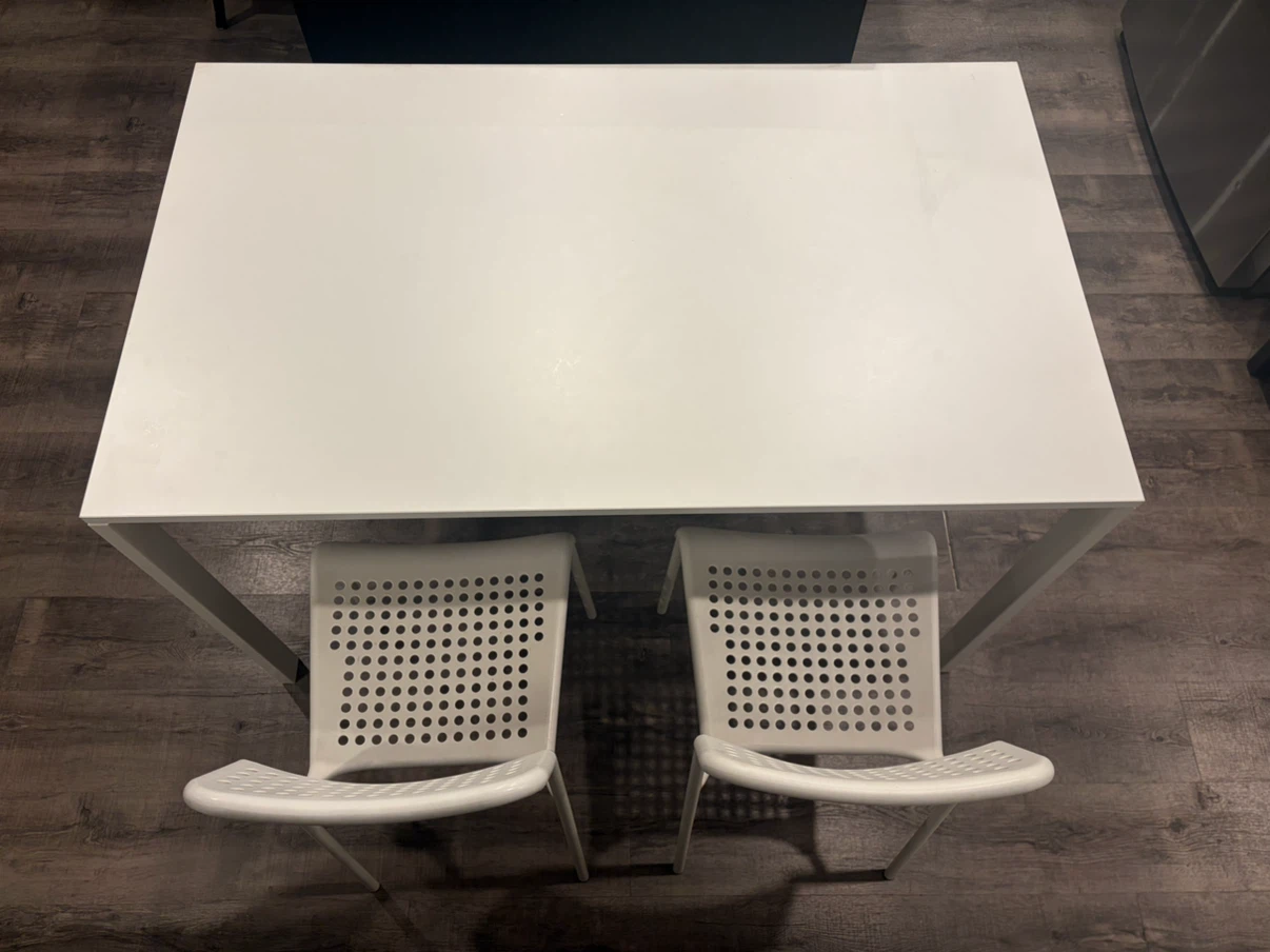 IKEA Dining table with 2 chairs - photo 3