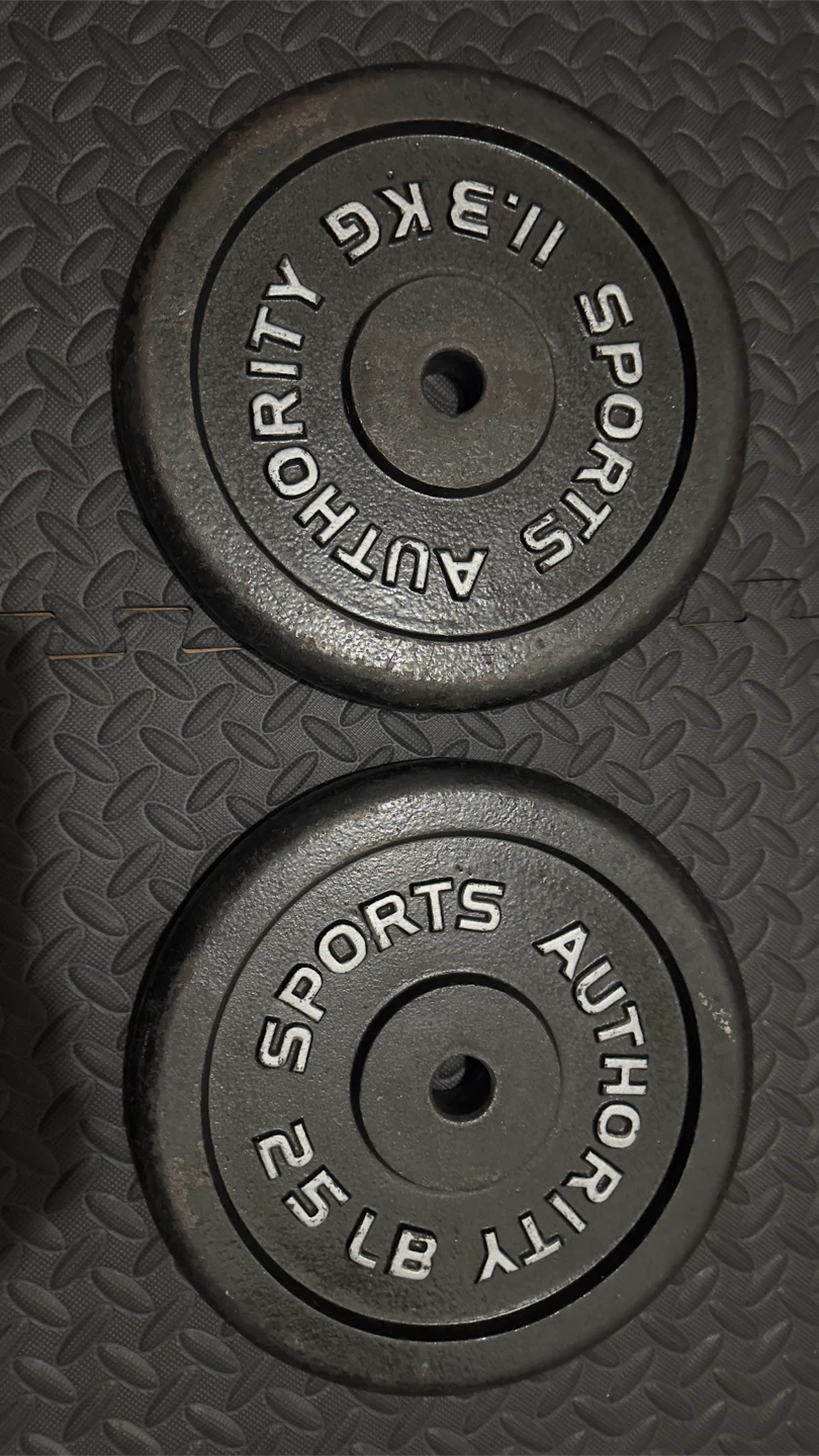 Sports Authority Barbell and Weight Plate Set - photo 3