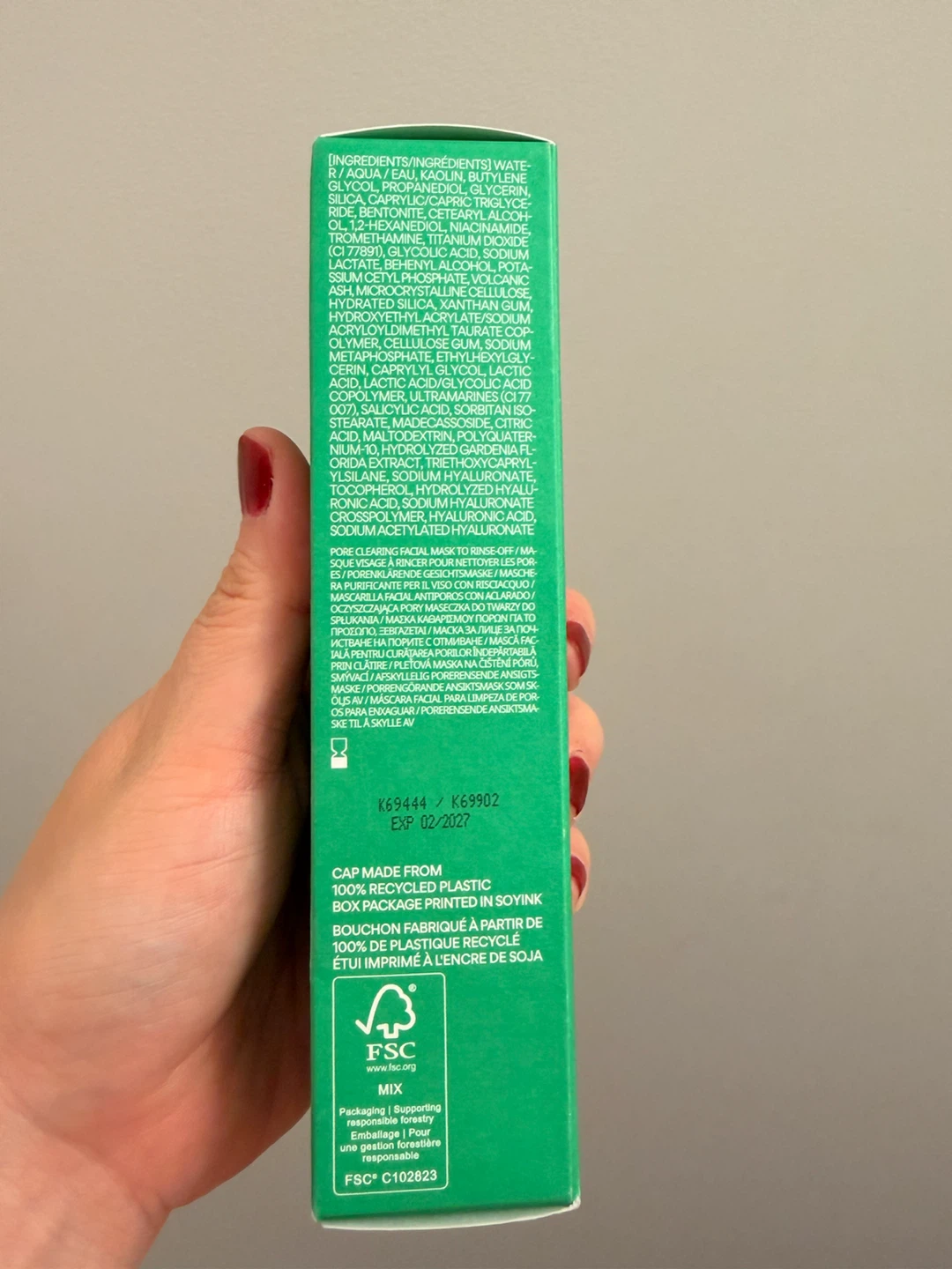 Innisfree Volcanic Swirl Pore Mask 110g – Korean Skincare - photo 2