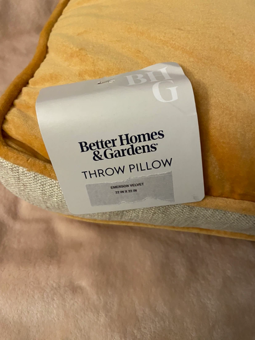 Better Homes & Gardens Emerson Velvet Throw Pillow - photo 4