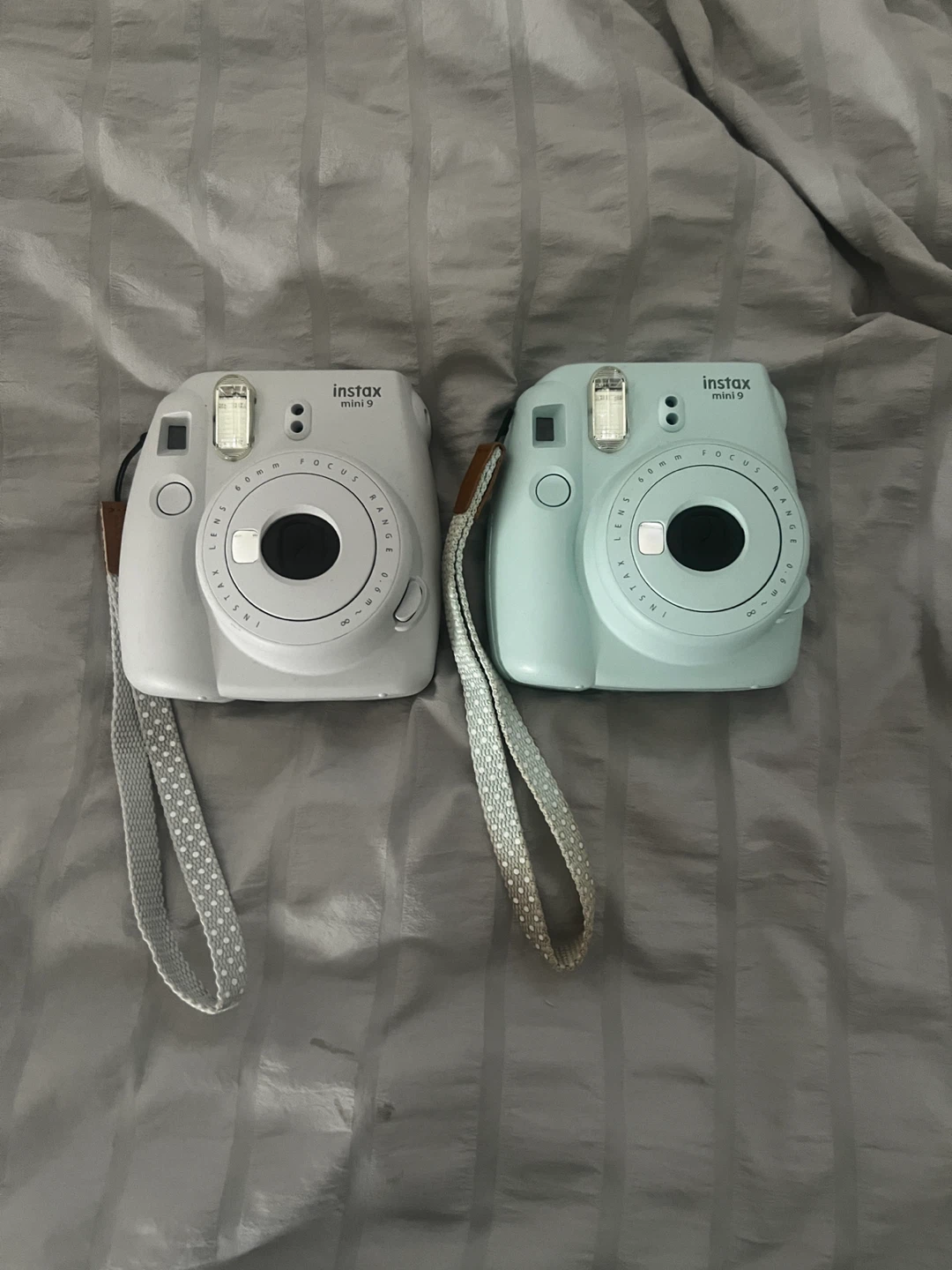 Two Fujifilm Instax Mini 9 Cameras