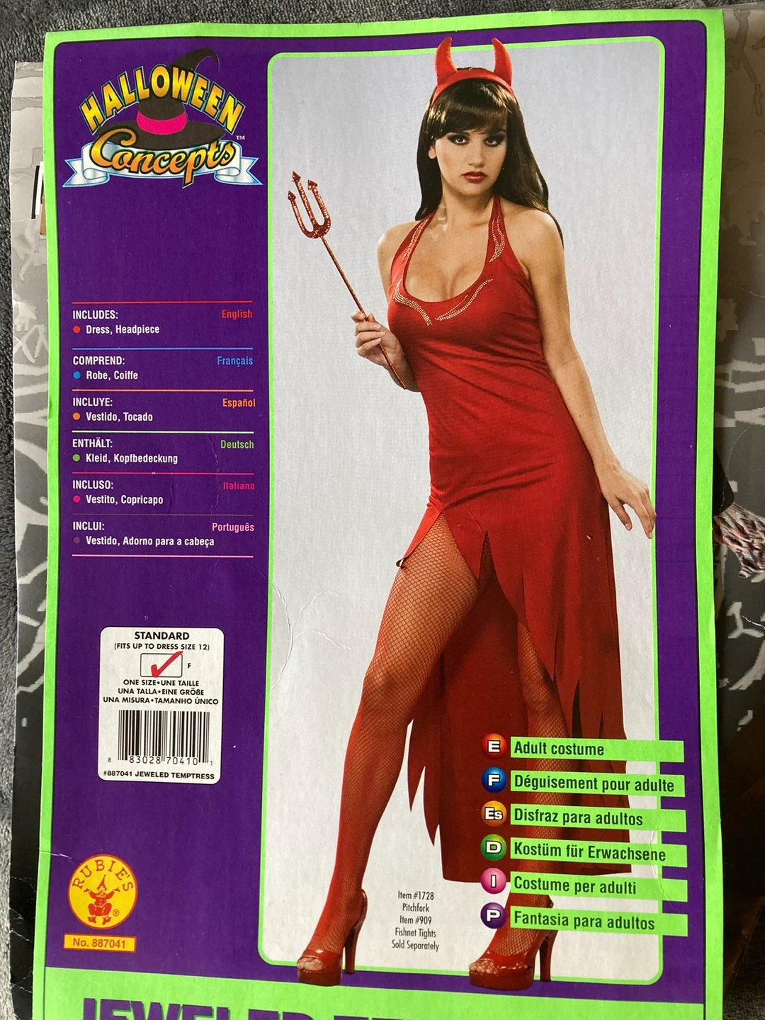 Halloween ladies devil costume