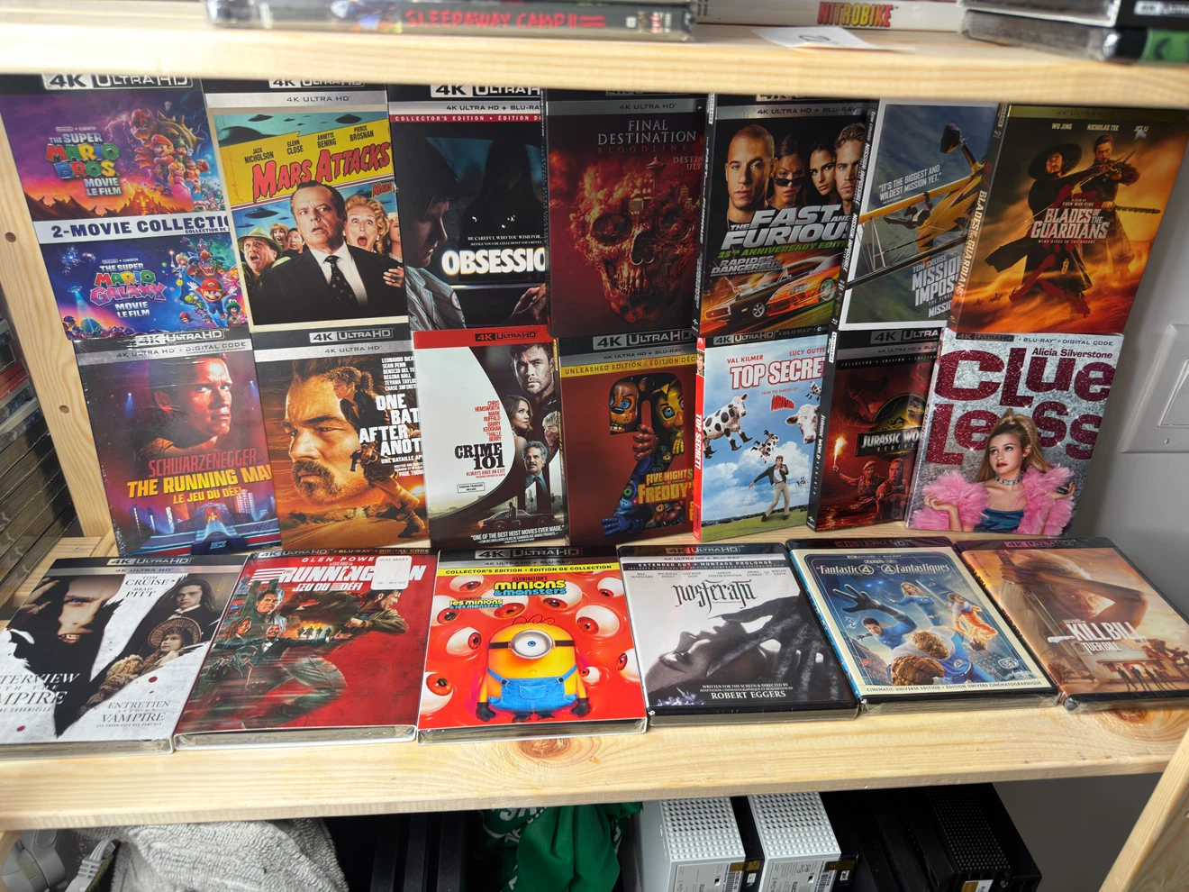 Sealed 4K Blu-Ray movies 20$ each
