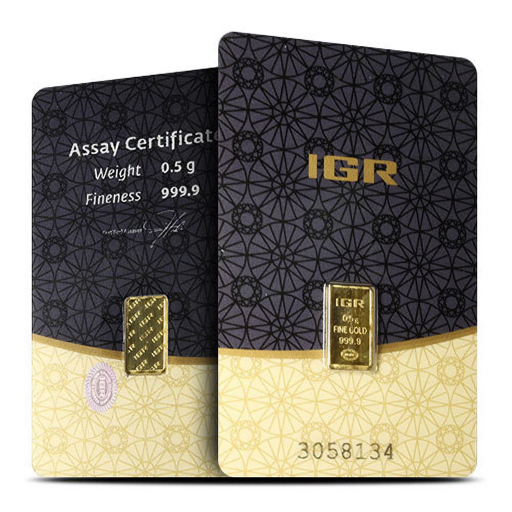 IGR 0.5g Fine Gold Bar (Istanbul Gold)