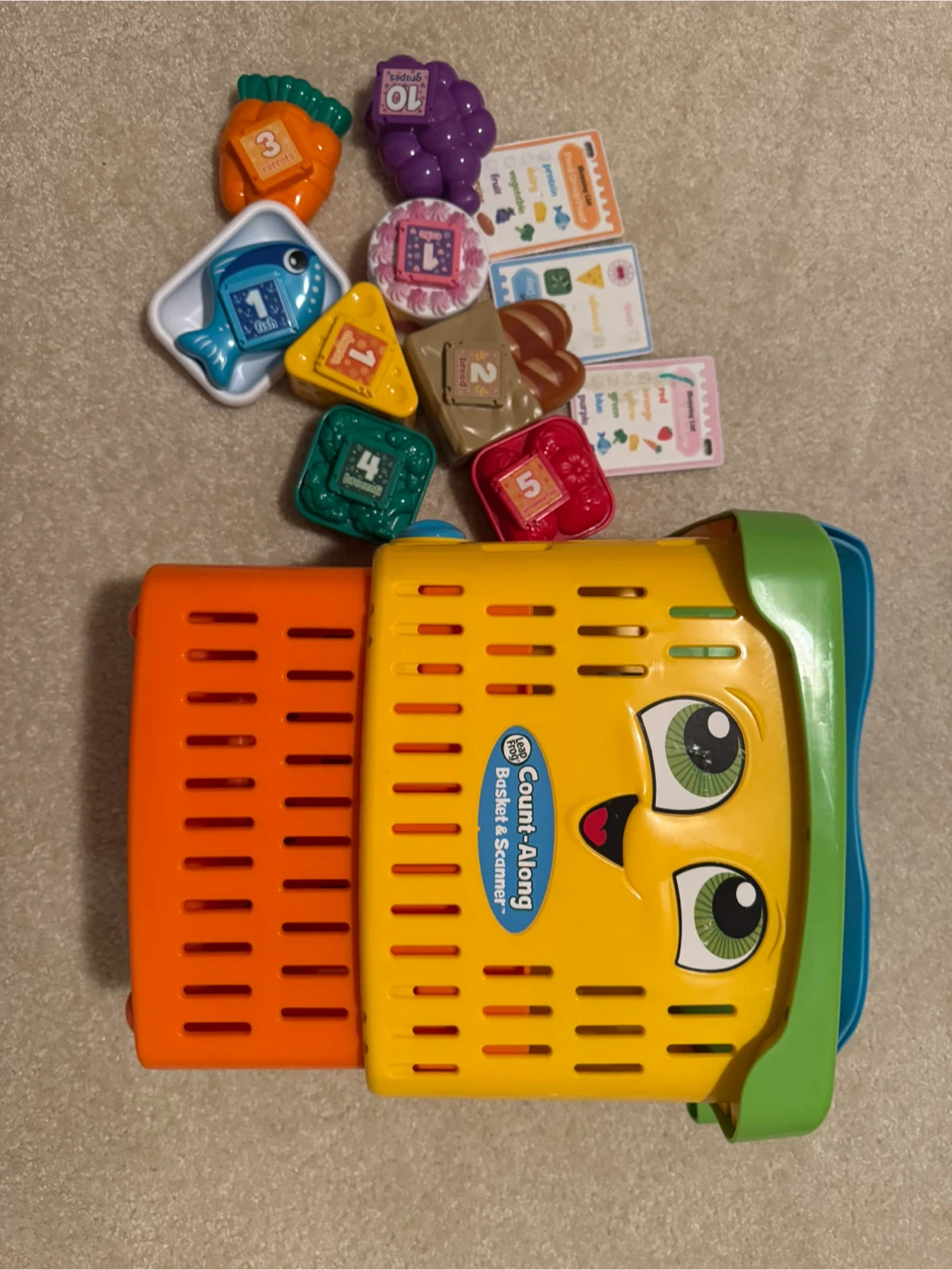 LeapFrog Count-Along Basket & Scanner