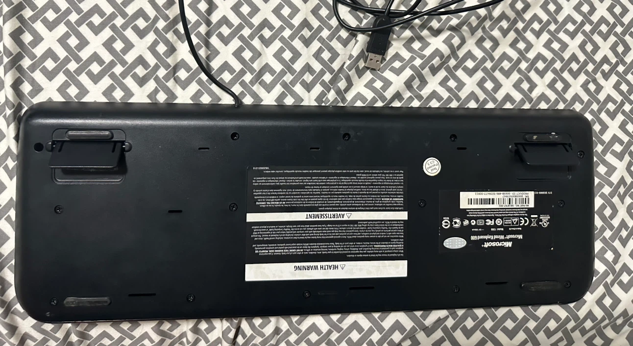 Microsoft Wired Keyboard 600 - photo 2