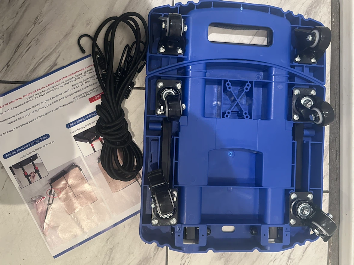 Folding Hand Truck with Extendable Base(carry 600 lb) - photo 3