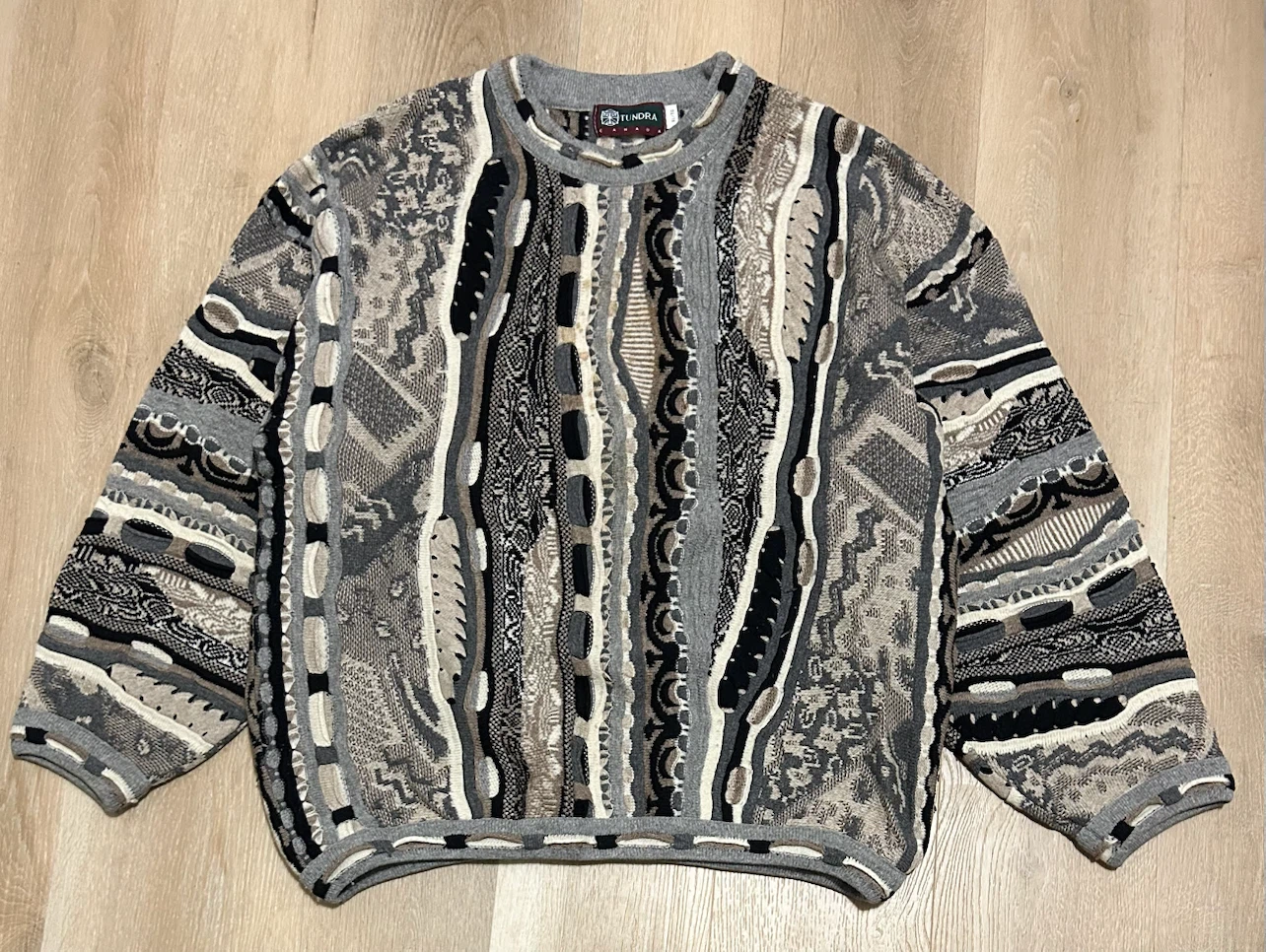 Vintage Tundra Canada Knit Sweater XL