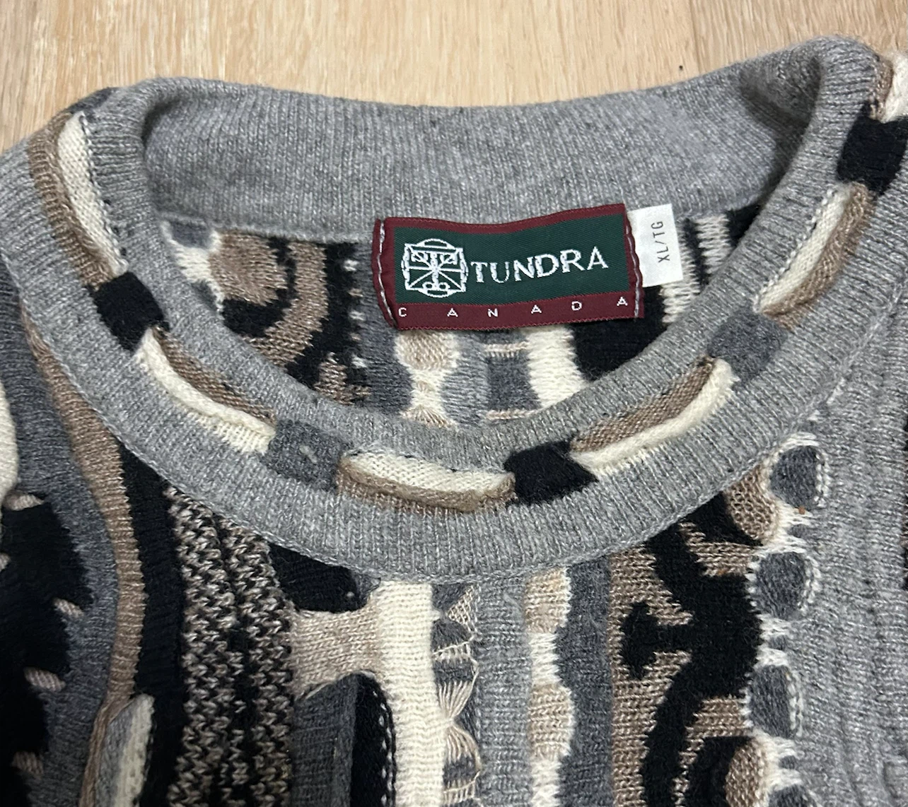 Vintage Tundra Canada Knit Sweater XL - photo 3